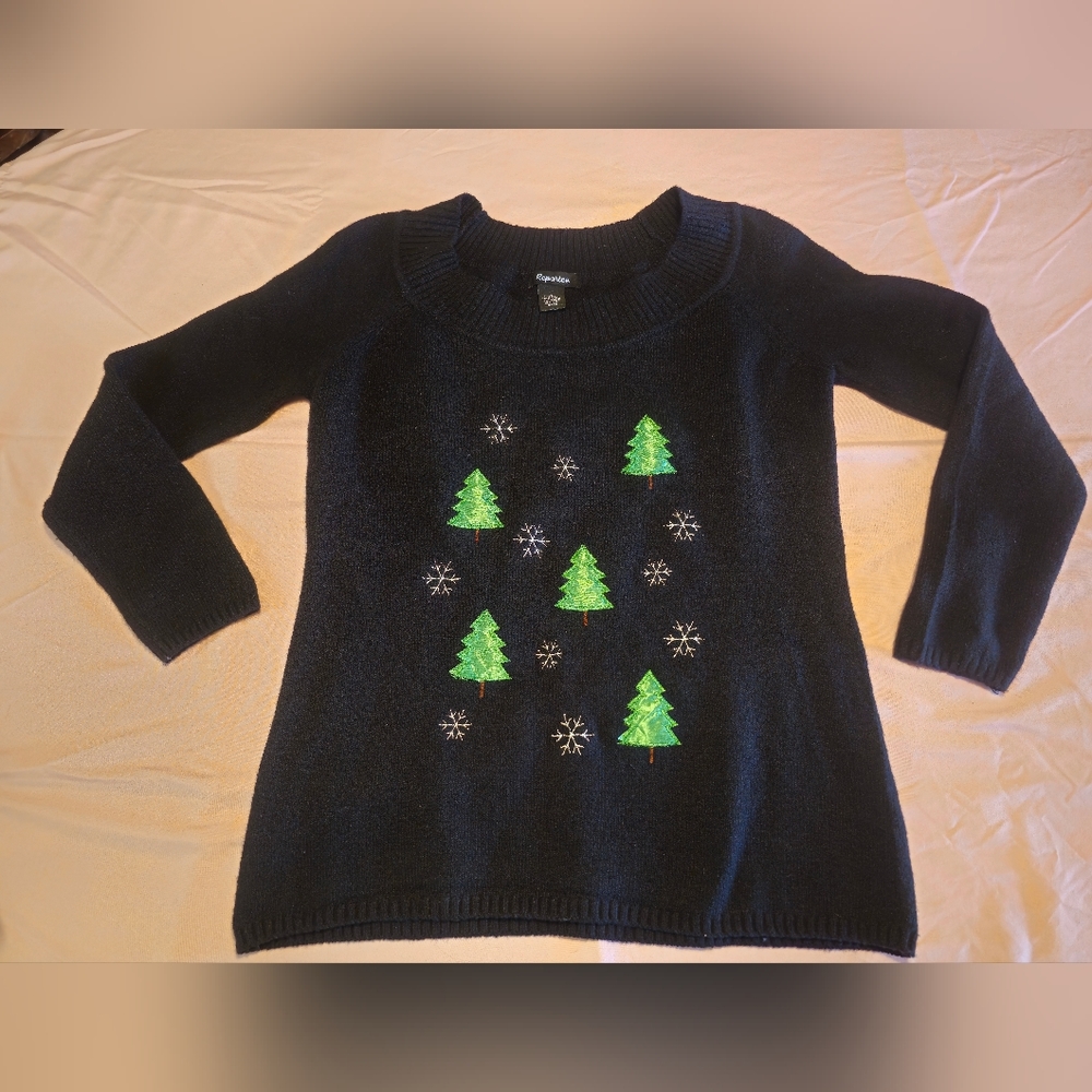 Black Christmas Sweater